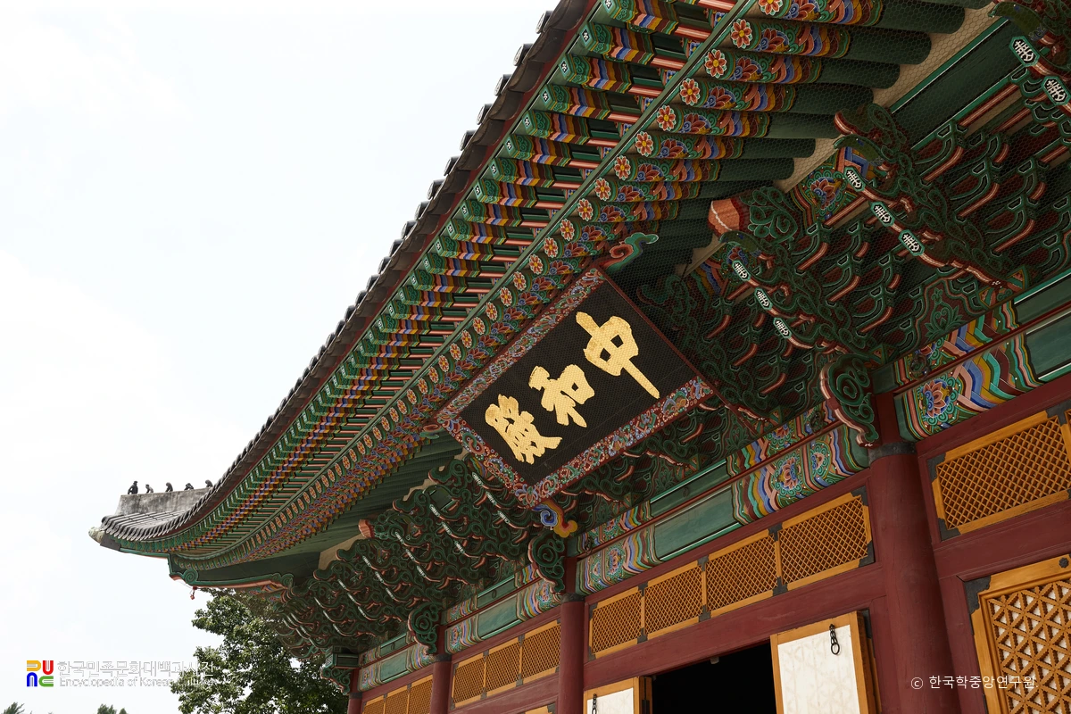 덕수궁 중화전 현판