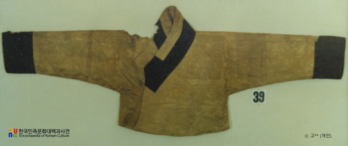 김덕원 묘 출토 의복 일괄