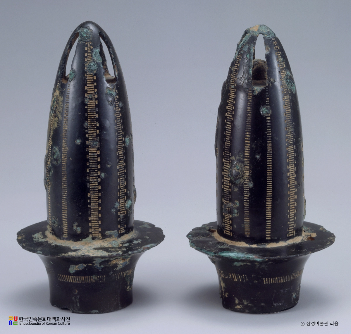 전 논산 청동방울 일괄 중 간두령