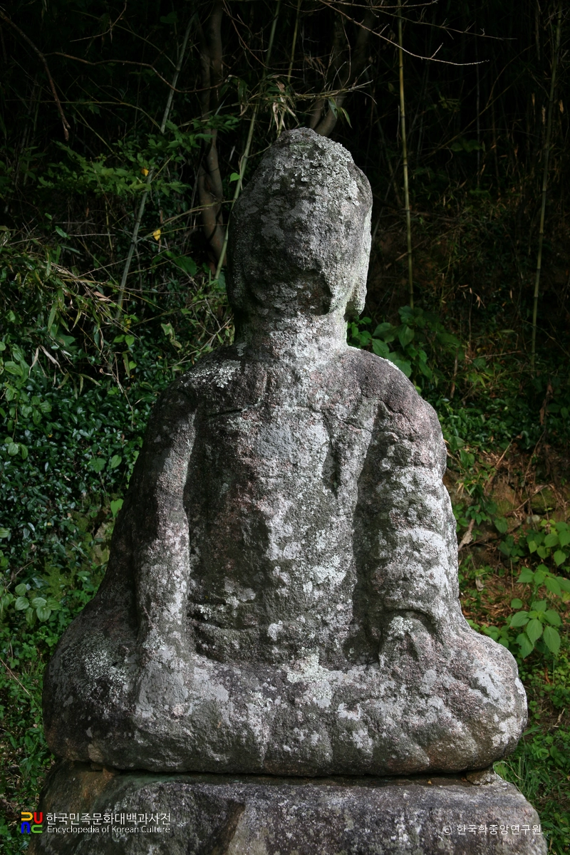 곡성 당동리 석조 여래 좌상