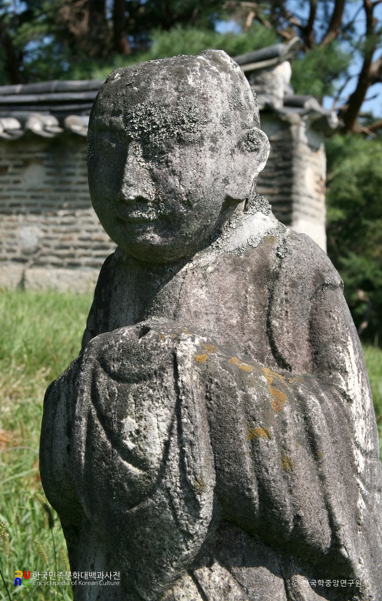 남양주 순강원 동자석