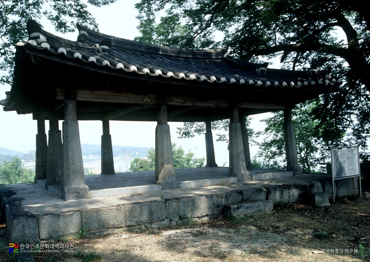 강화 연미정 정측면