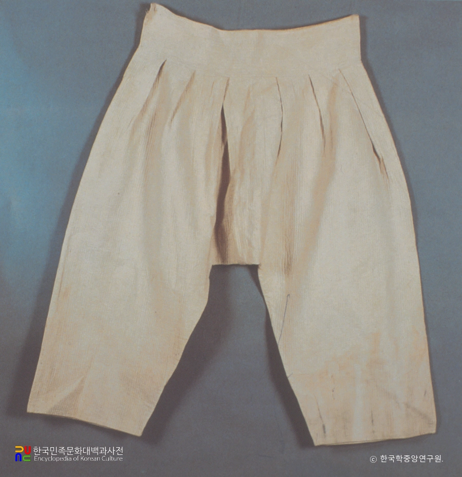 백색 당목 단속곳