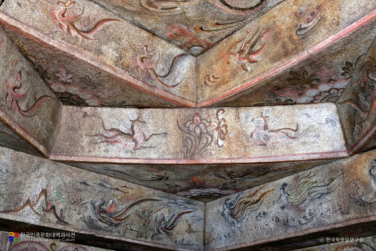 강서 강서대묘 천장벽화