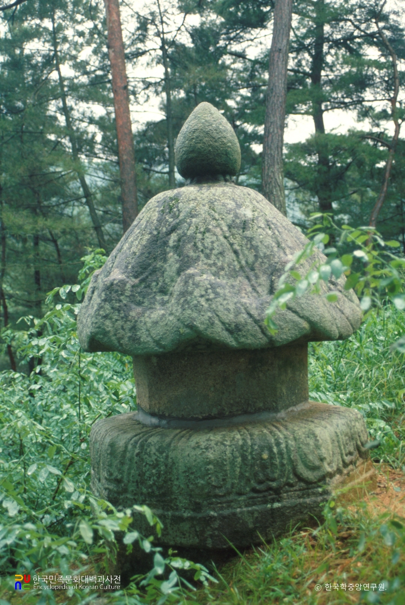 사천 단종 태실지 태실석재