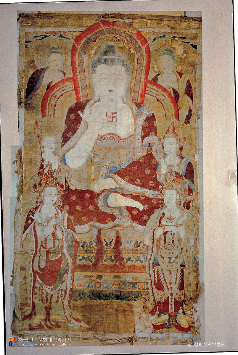 부여 무량사 극락전 후불탱화