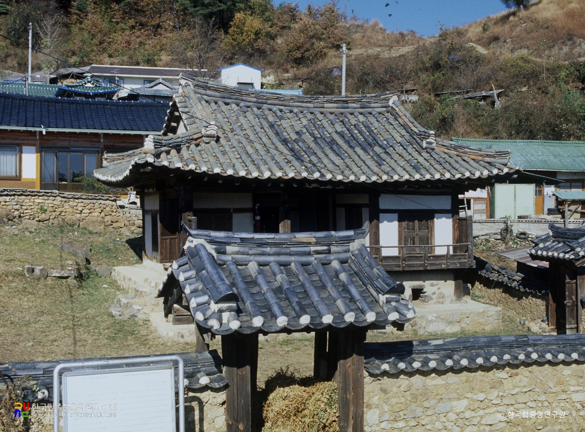 안동 삼산정 전경