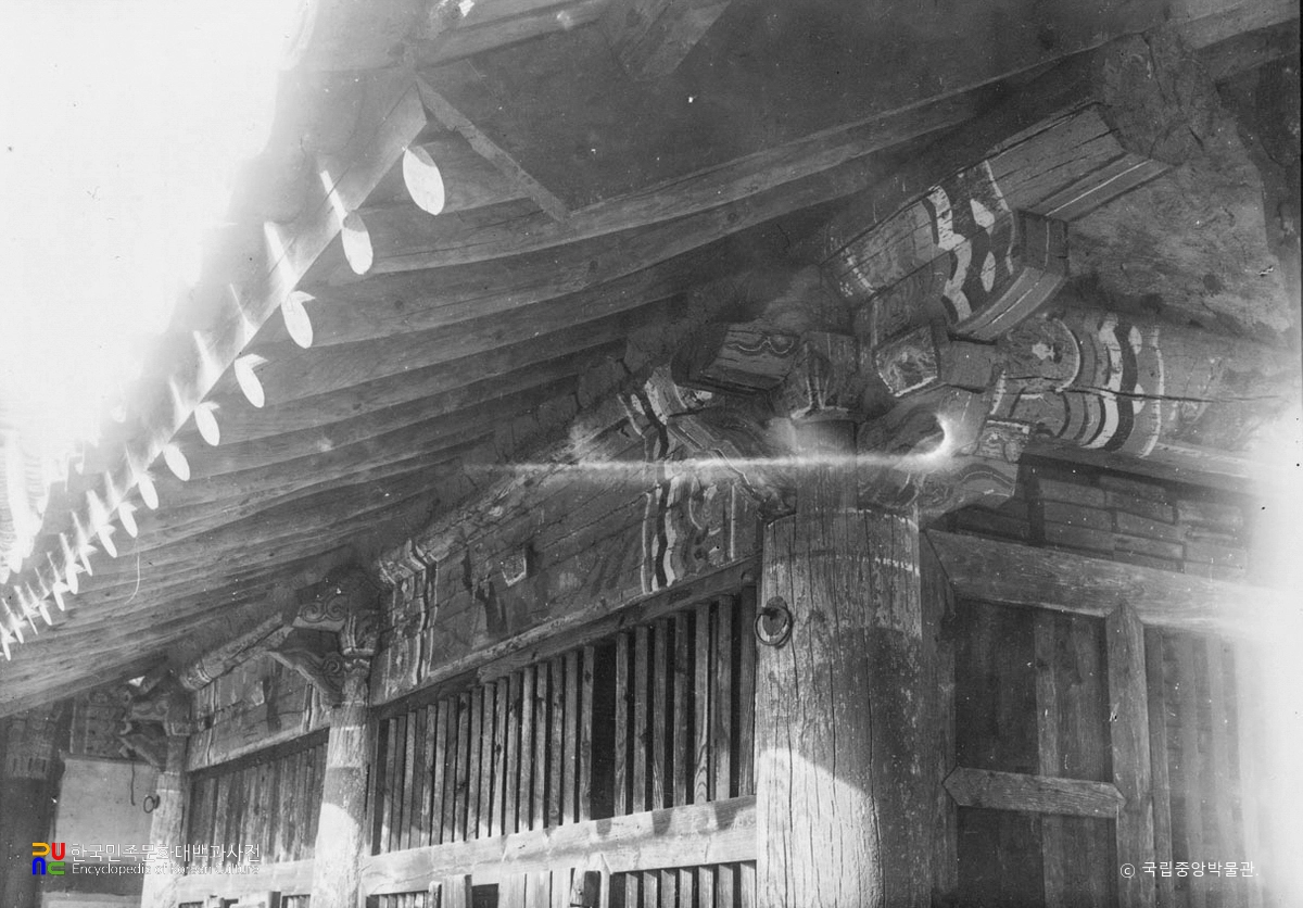 합천 해인사 장경판전 서사간고 처마