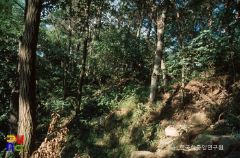 서산 북고산성 전경