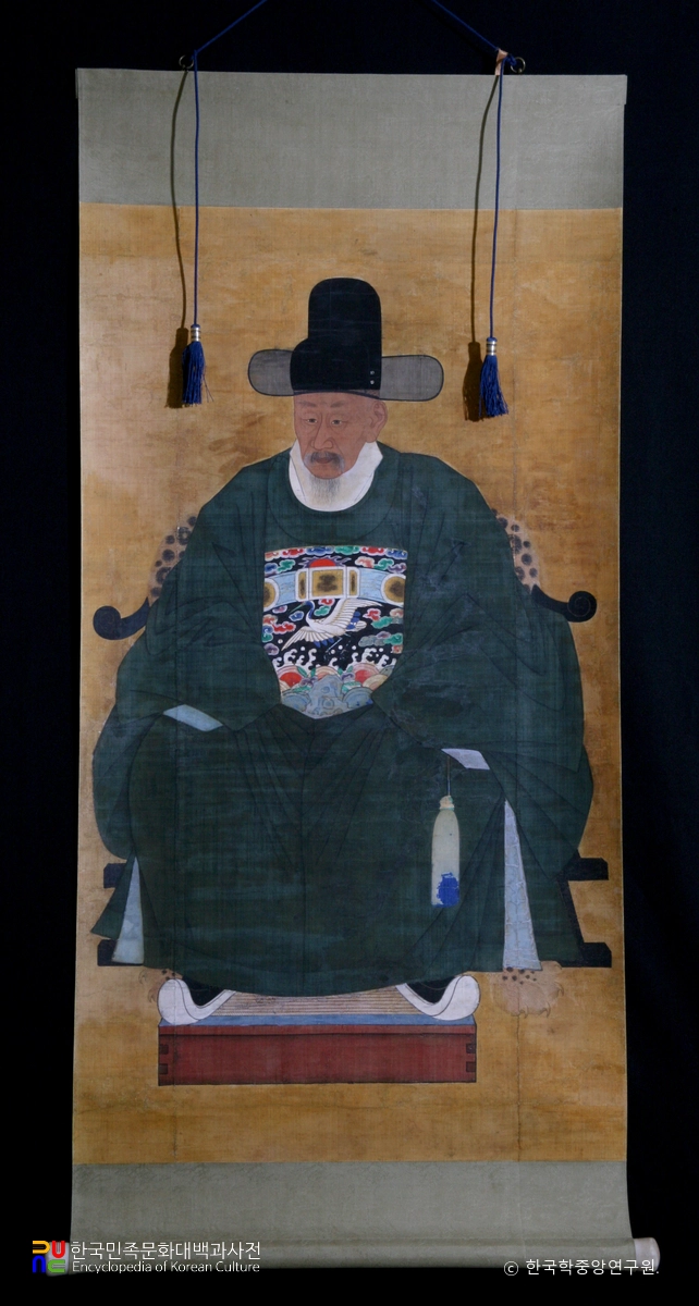 정언욱 영정 및 초본