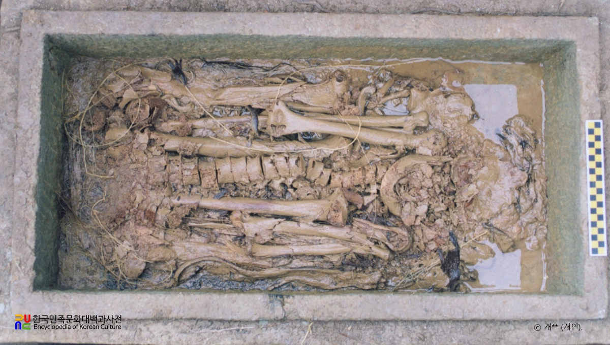 도선국사 석관과 유골