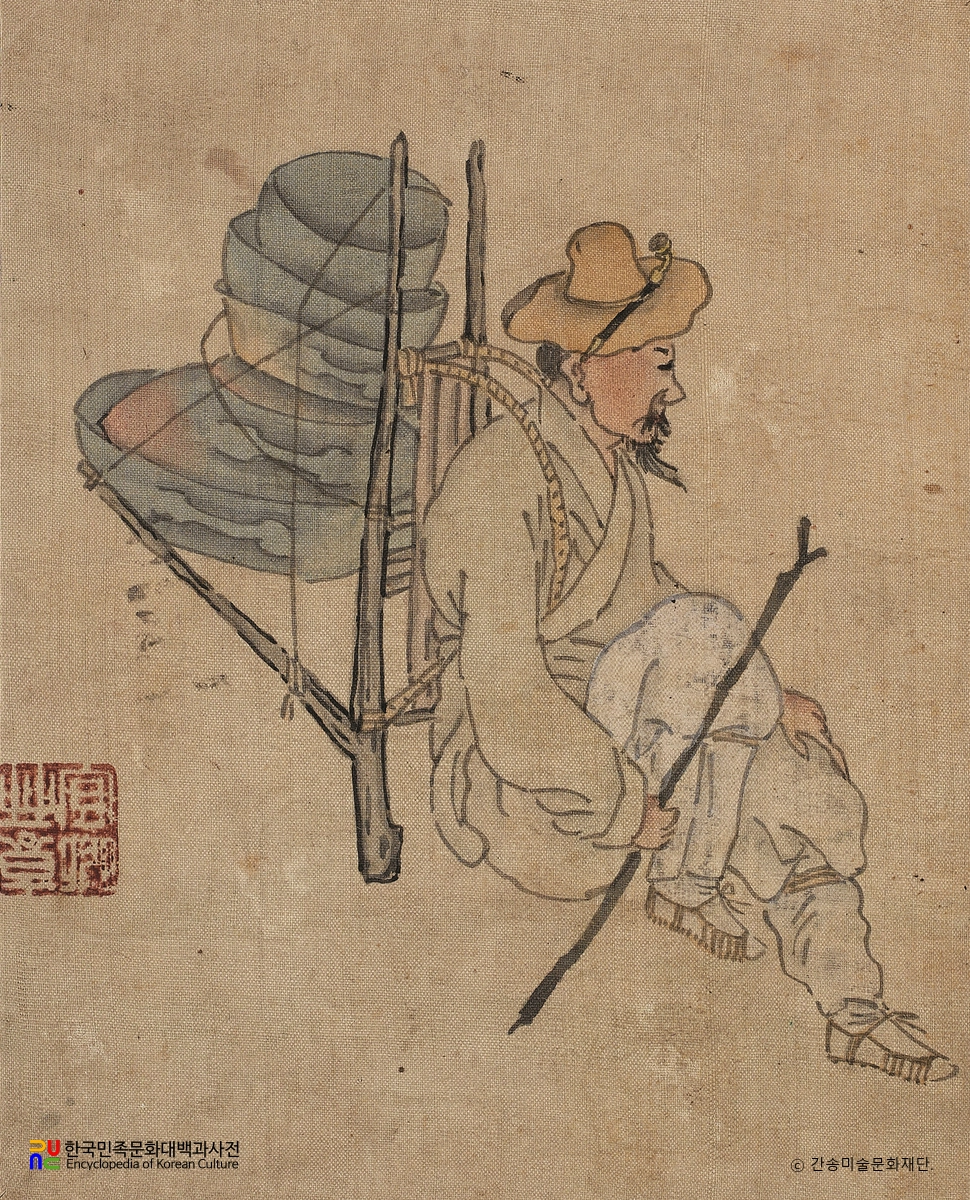 보부상(권용정 작)