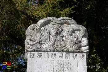 이완장군 묘 신도비