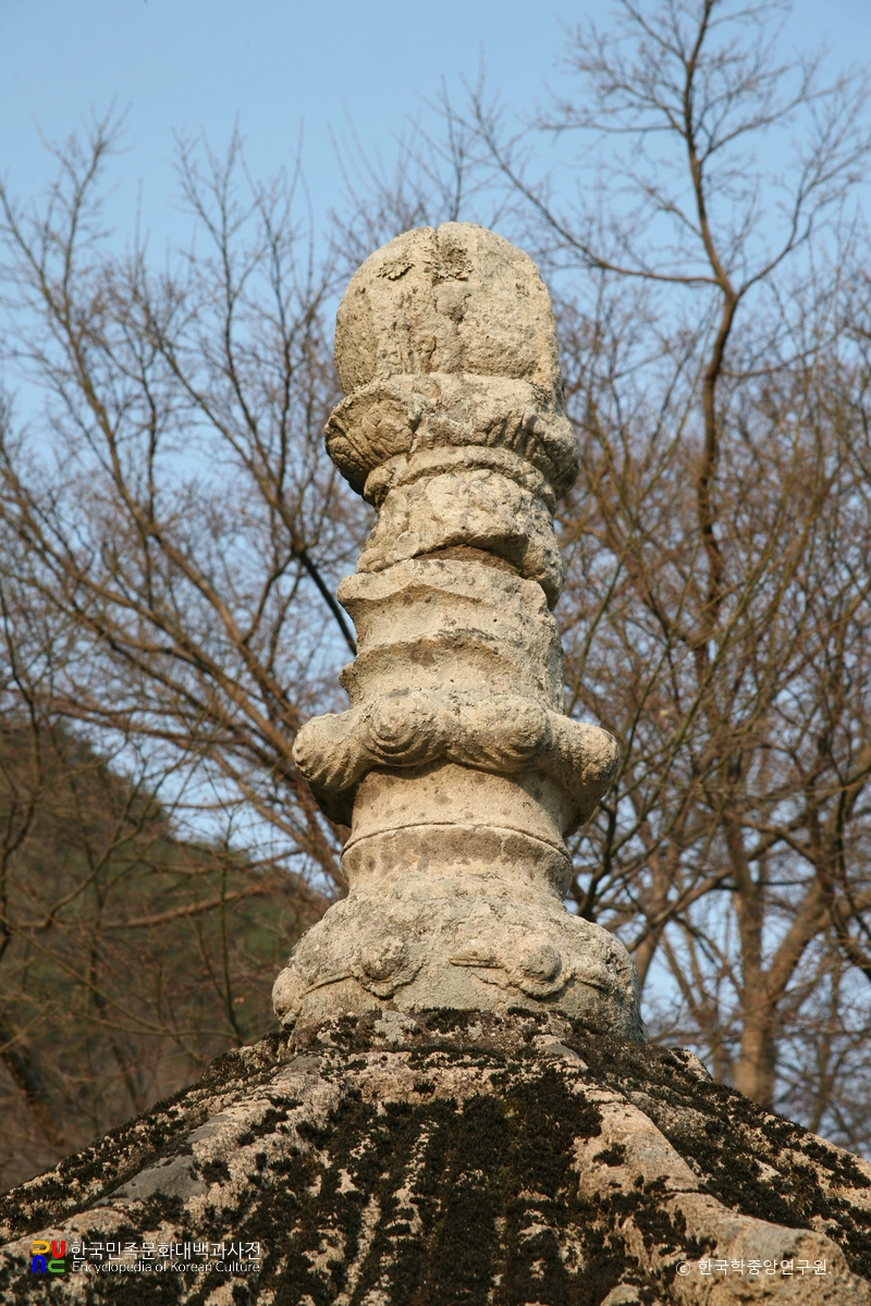 장흥 보림사 보조선사탑 상륜부