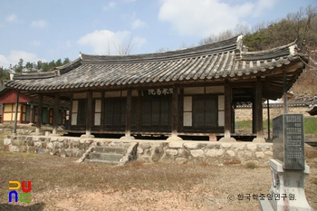 나주 미천서원 강당 정측면
