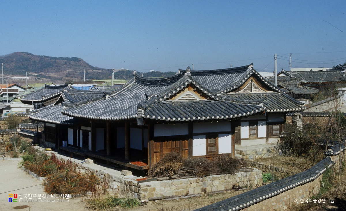 안동 전주유씨 무실종택 전경