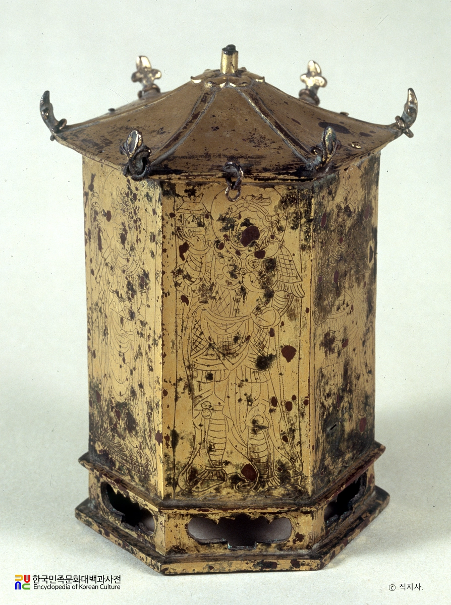 도리사 세존사리탑 금동사리기