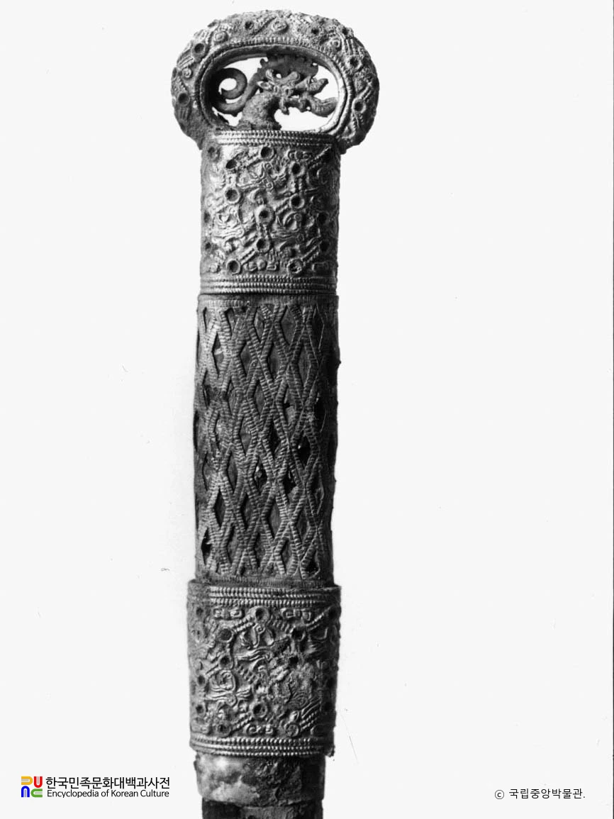 경북 고령 지산동 39호분 주실 출토 환두대도