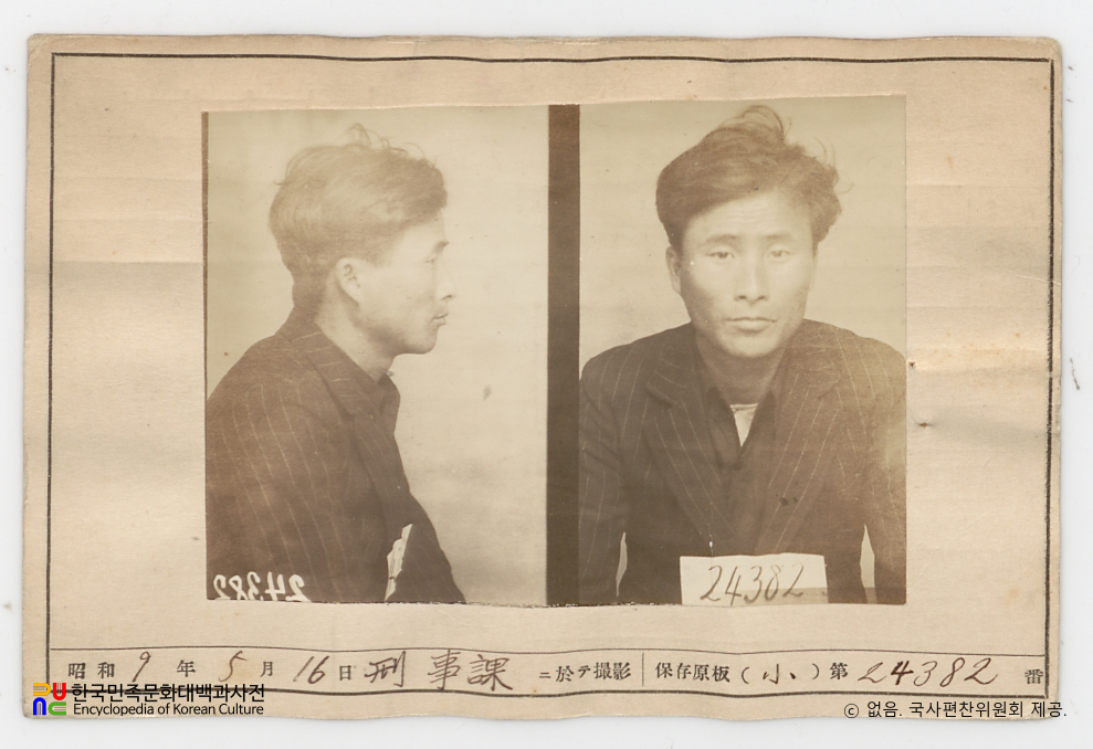 일제 주요감시대상 인물카드 이상춘(李相春)_03_전면