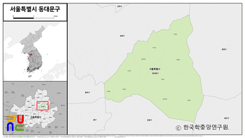 서울특별시 동대문구 법정구역도