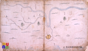 유성룡 종가 유물 중 유성룡 유물 - 동국지도 서애선생 수택본