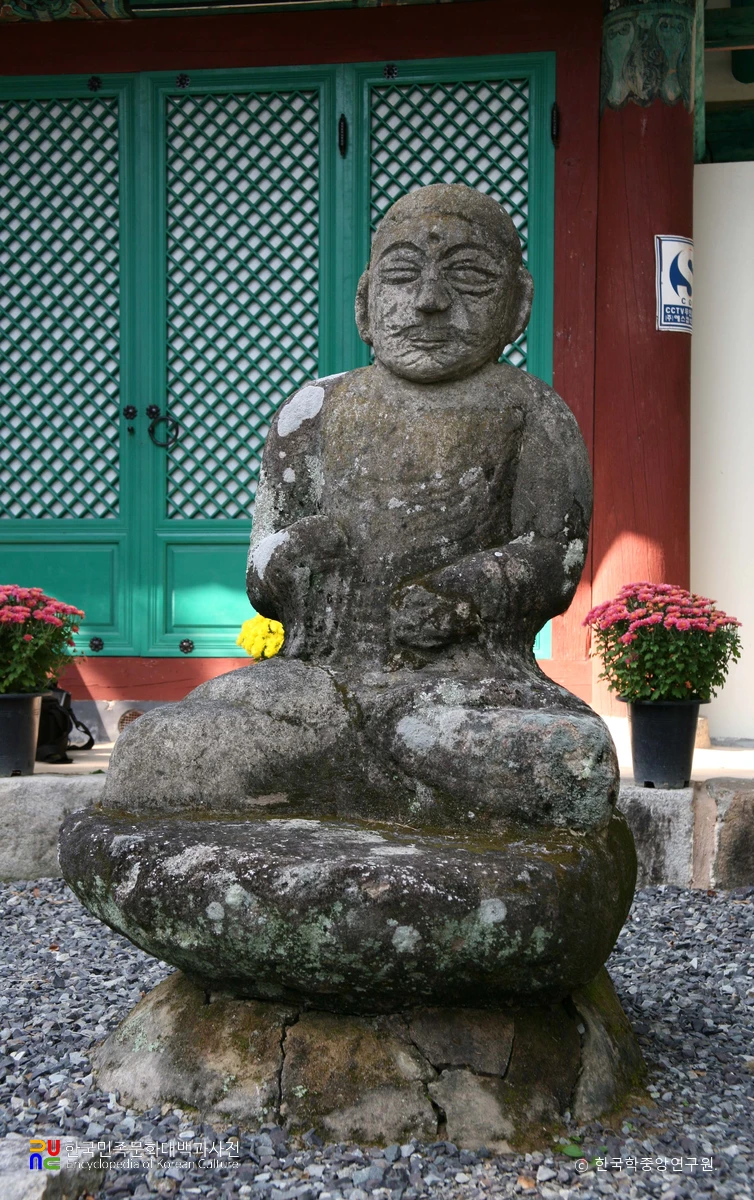 울산 간월사지 석불좌상