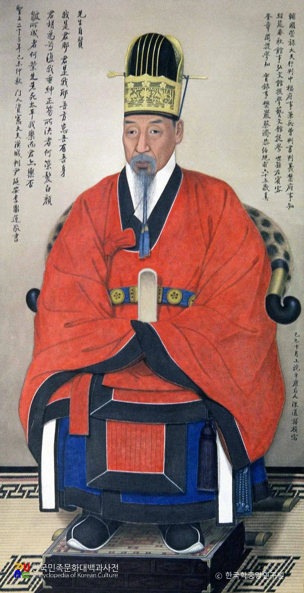 채제공 선생 영정