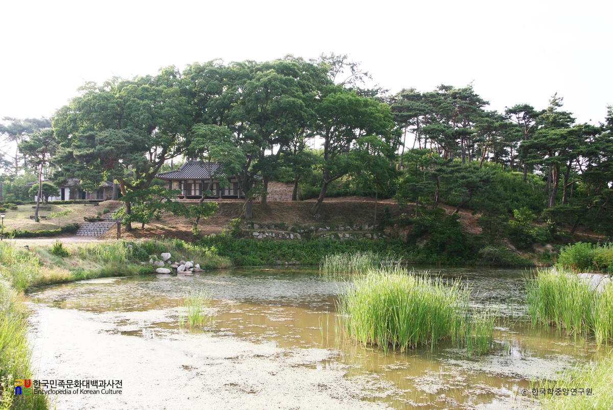 영암 부춘정 전경