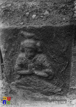 안동 법흥사지 칠층전탑 기단부 팔부중상