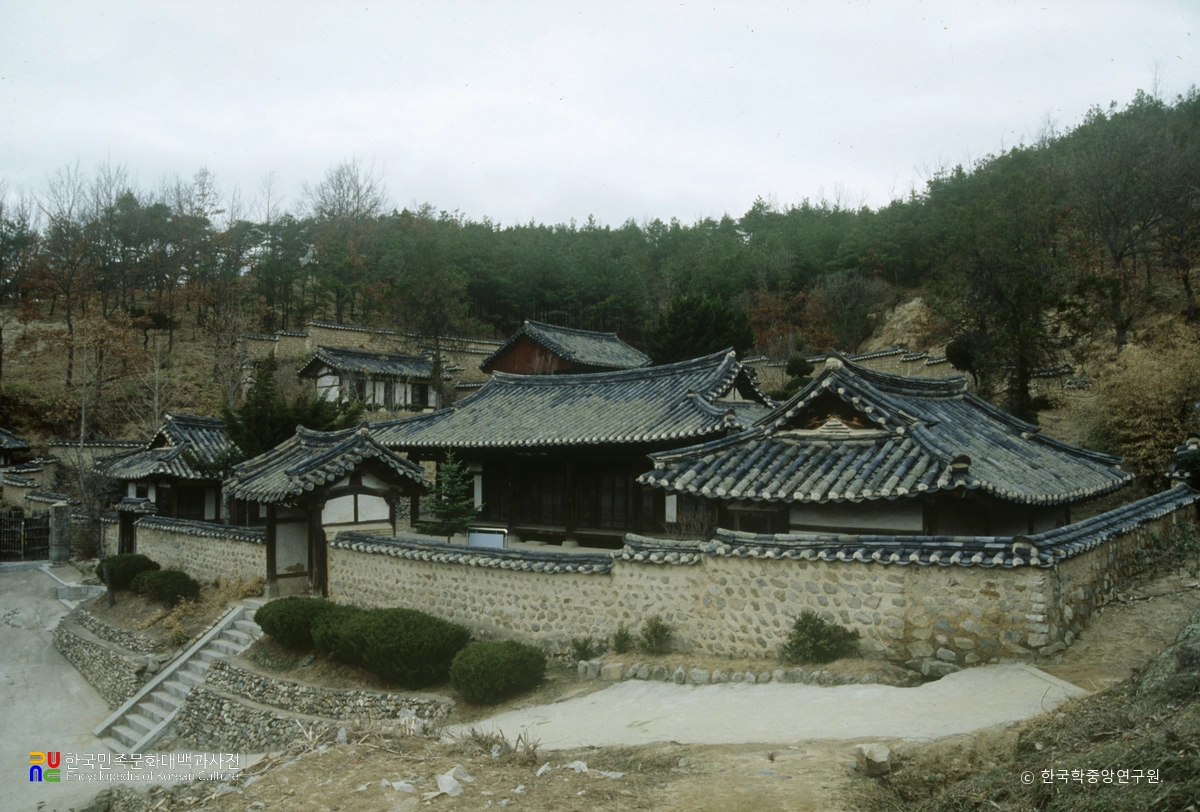 안동 임천서원 전경