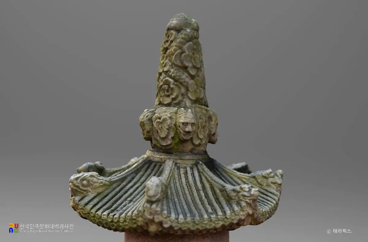 해남 대흥사 서산대사탑 상륜부