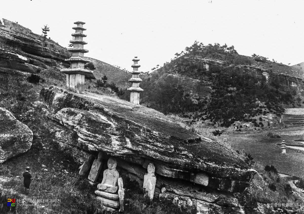 화순 운주사 석탑군, 석불군