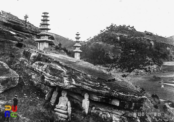 화순 운주사 석탑군, 석불군