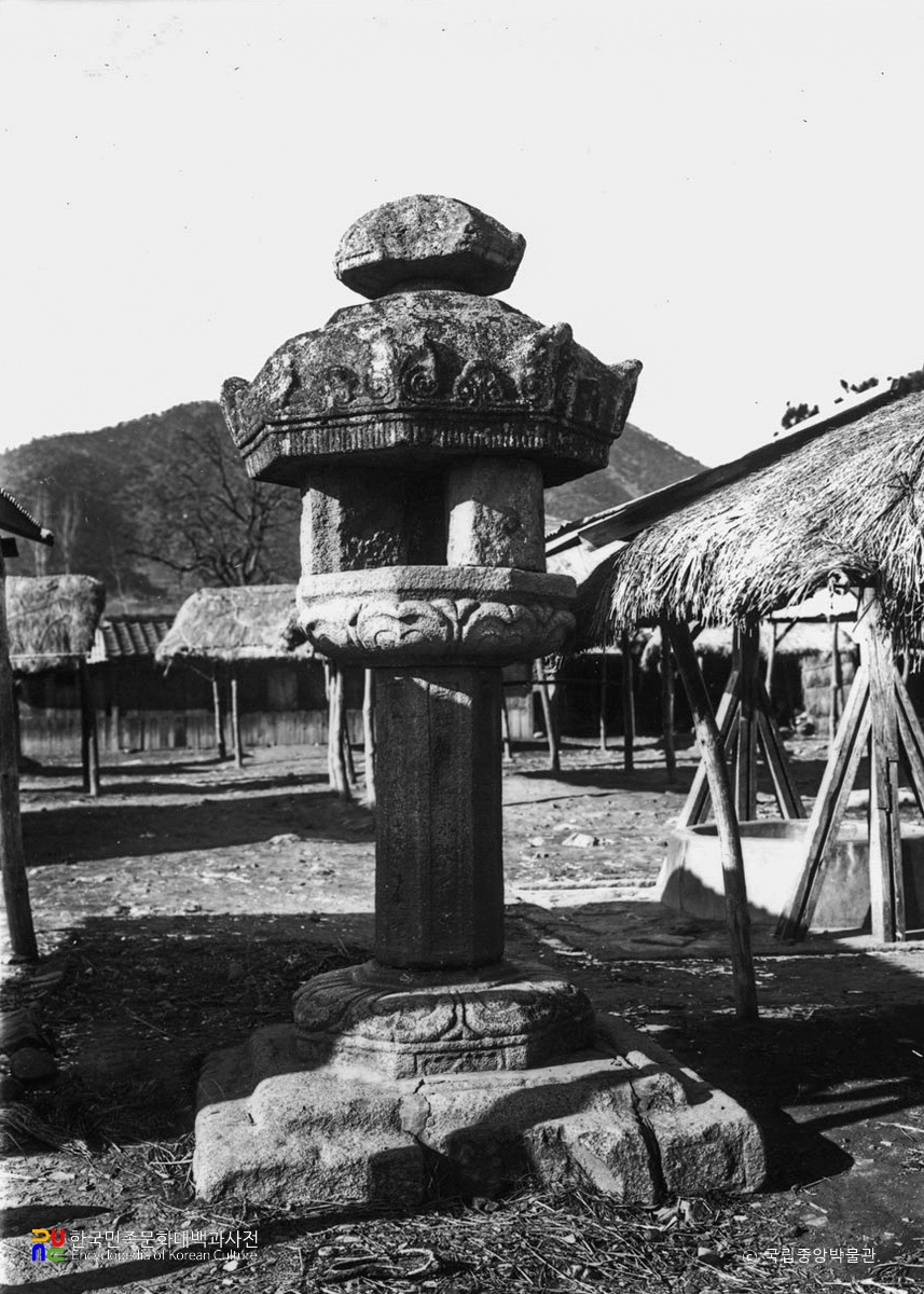 나주 서성문 안 석등 정측면