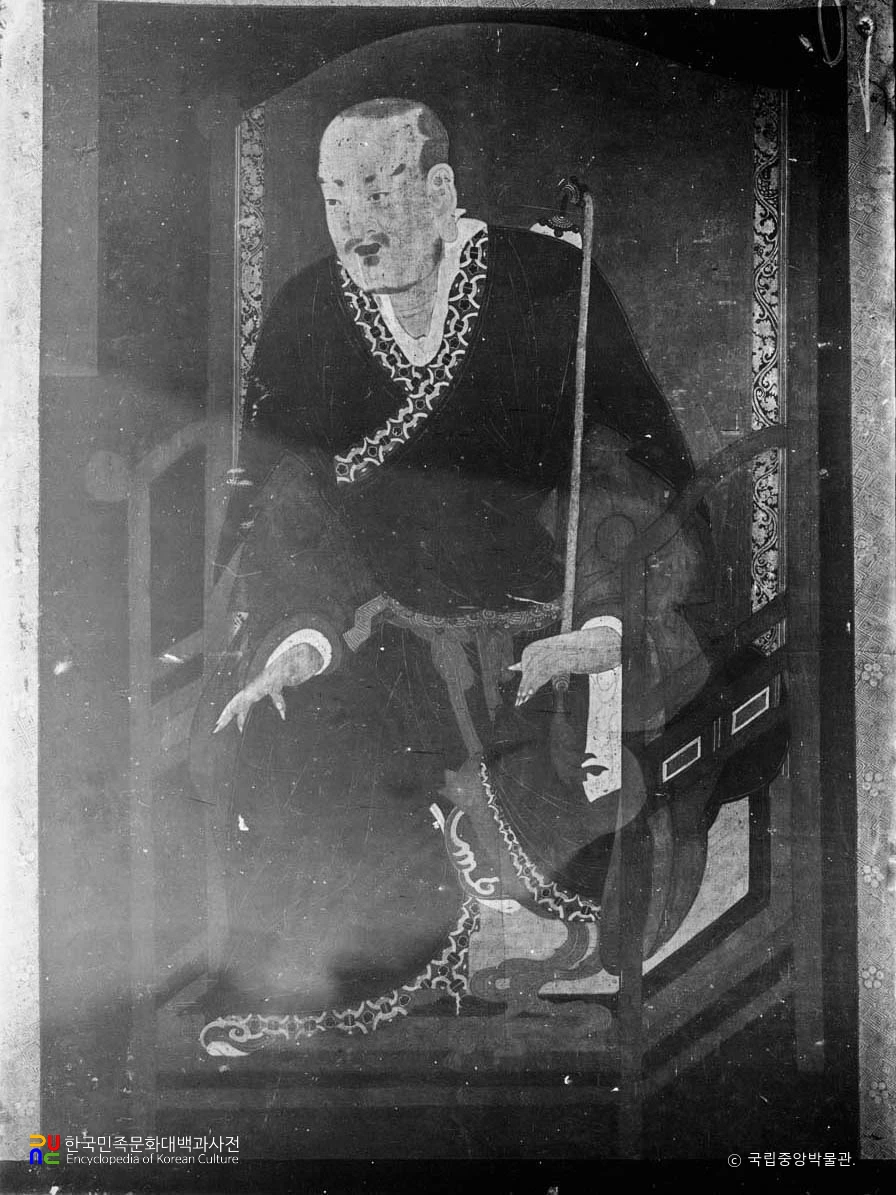 경남 합천 해인사 홍제암 표충사 기허당 영정