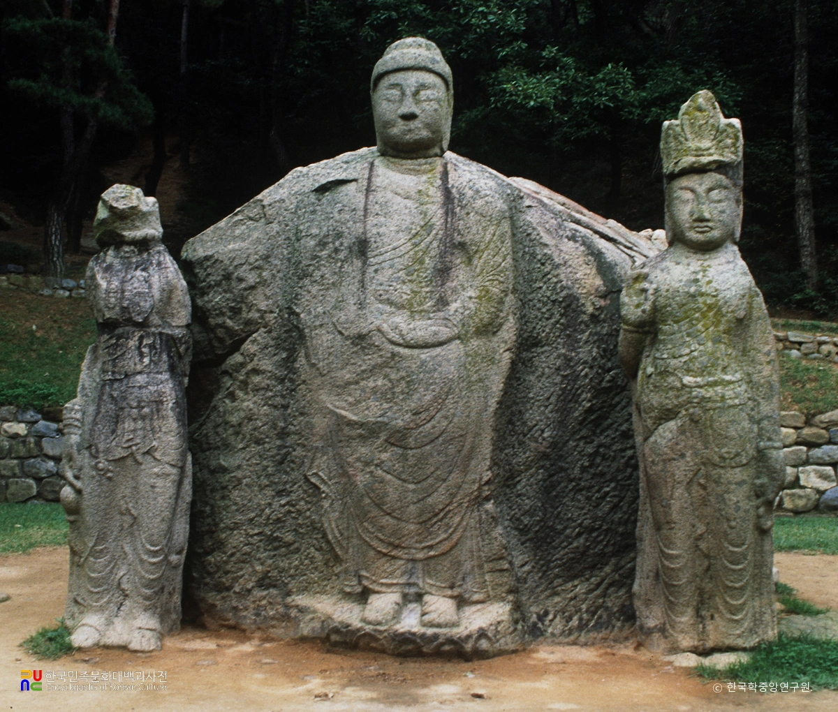 경주 굴불사지 석조 사면불상