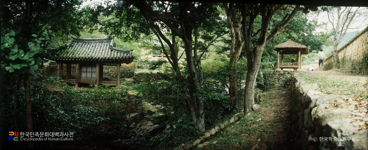 담양 소쇄원 전경