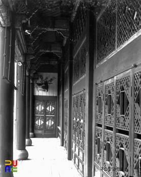 서울 경복궁 집옥재 전면 회랑