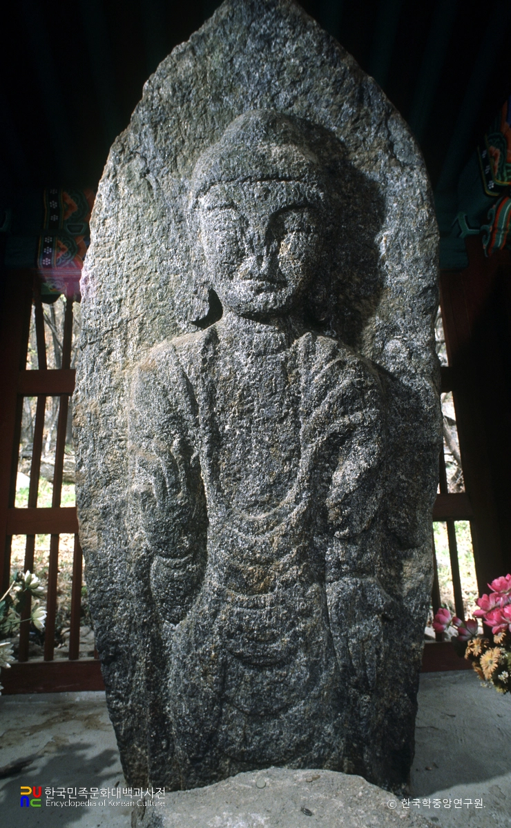 포천 석조 여래 입상