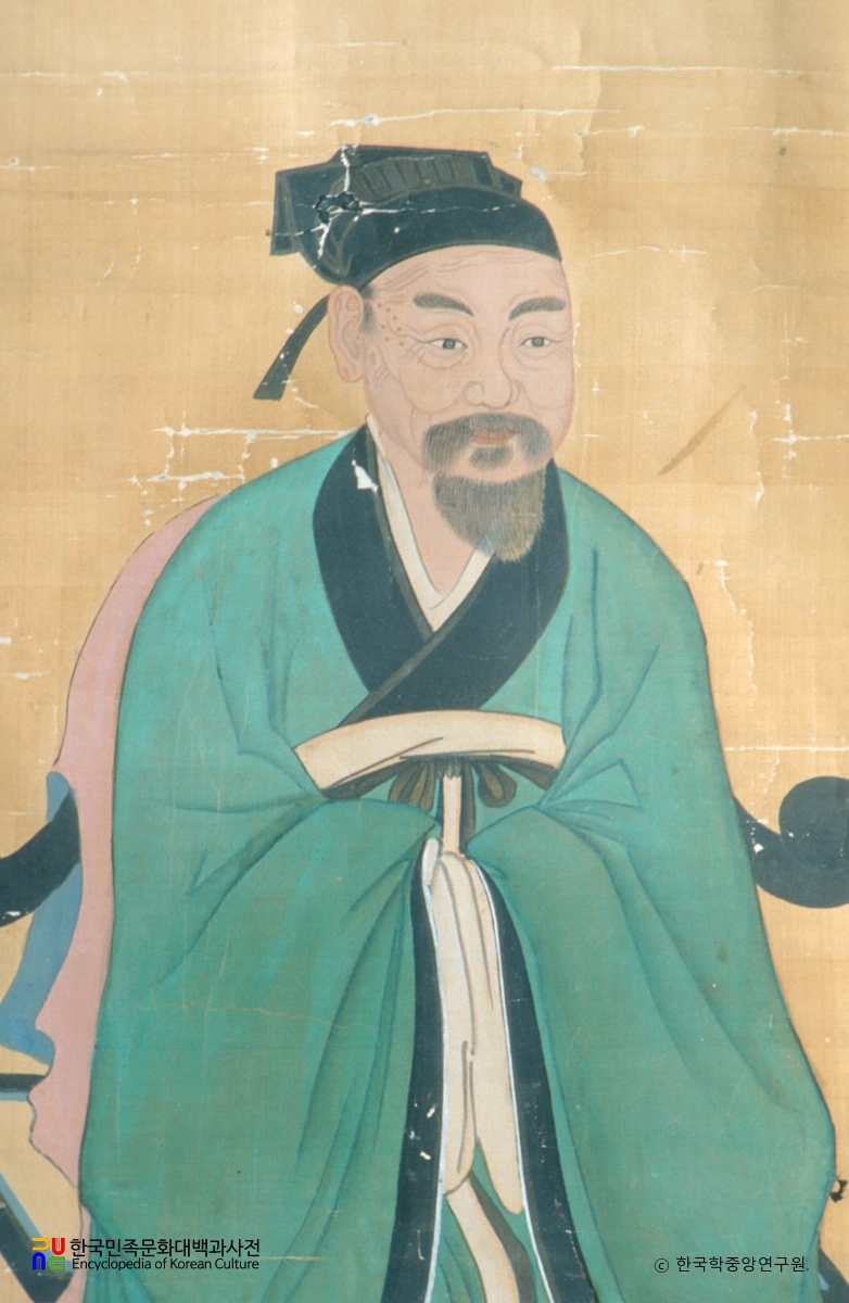 강릉 회암영당 주희 영정