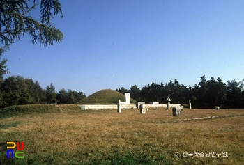 상주 전 고령 가야왕릉 전경