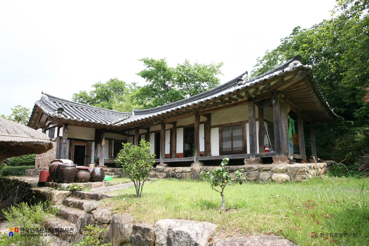 나주 김효병 가옥 안채 정측면