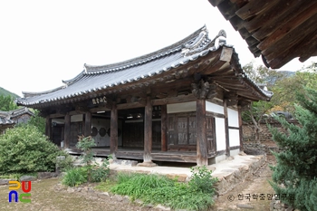 밀양 혜산서원 강당 정측면