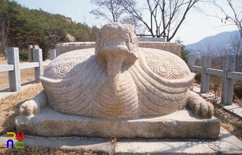 안양 안양사귀부 정면