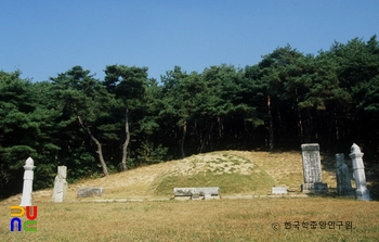 대전 김익희 묘 정면