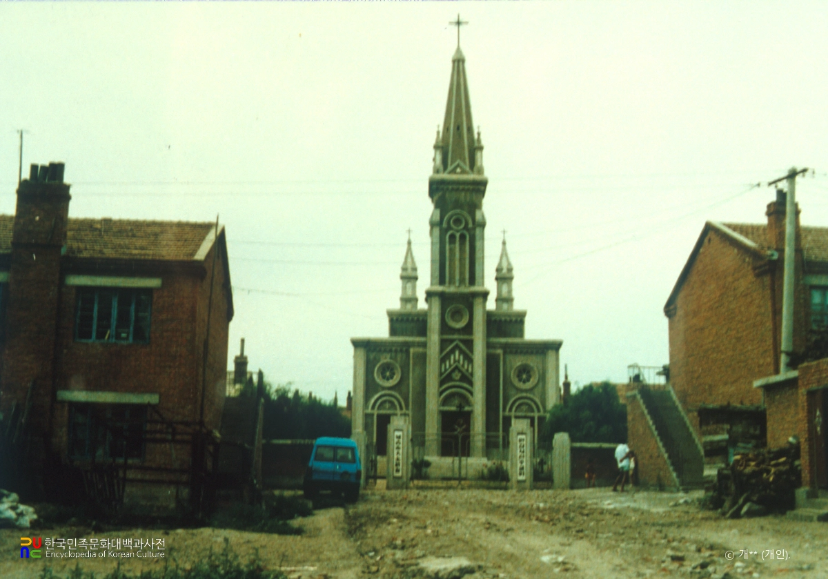 중국 연변 한인사회 성당