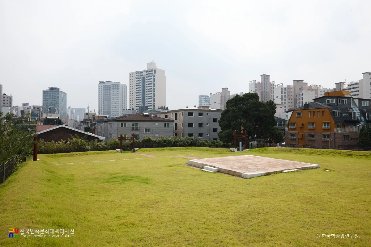서울 선농단 후측면