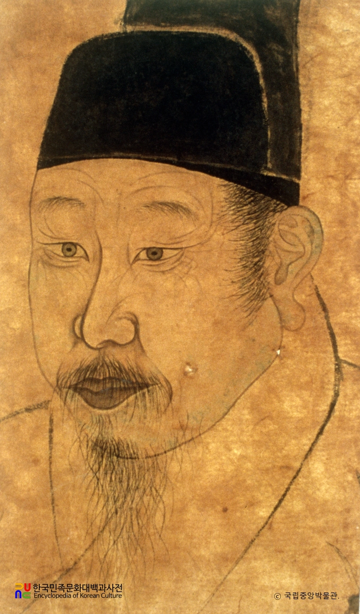 칠분전신첩 중 윤광의 초상