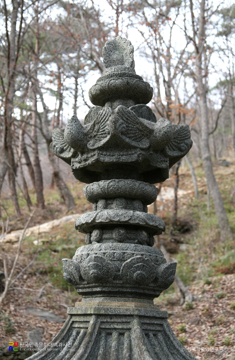 구례 연곡사 동 승탑 중 상륜부