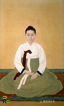 김은호작 신슬롯 머신 저금통 초상